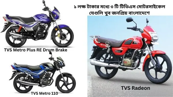 Tvs Bike Under 1 Lakh in Bangladesh 2024