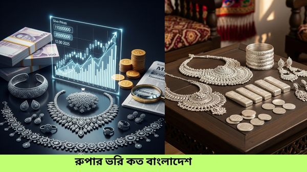 রুপার ভরি কত ২০২৫ বাংলাদেশ